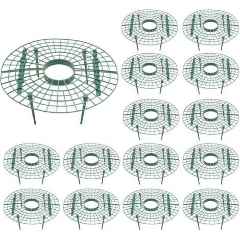Lot de 15 supports pour plantes de fraises - évite la pourriture - Outil de culture de fraises (1/5)
