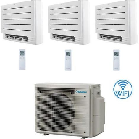 Klimaanlage GARANTIE ITALIEN Daikin FVXM-A Serie Perfera WiFi R32 Test-Split-Wechselrichter 9000 + 12000 + 18000 BTU mit E.U. 3MXM68A9 Klasse A+++/A++ NEU