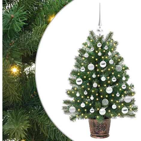 Árbol de Navidad artificial Verde 95 cm PE y PVC vidaXL