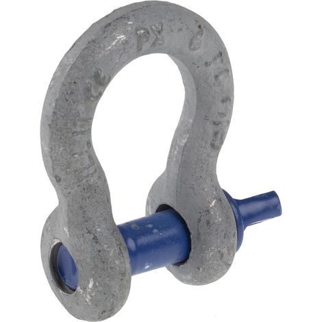 Manille en Acier Zingué, 1t ( Prix pour 1 )