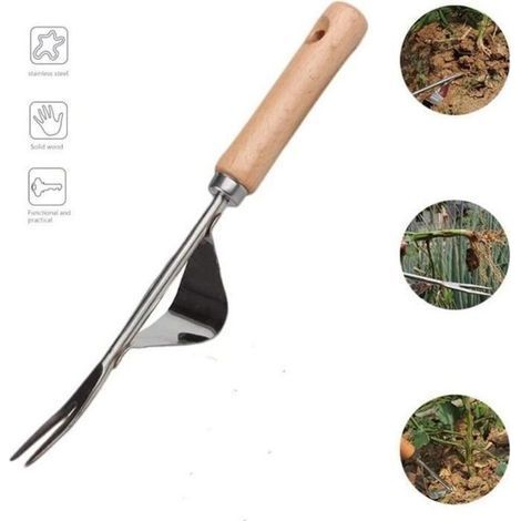 Unkrautstecher zum Jäten von Unkraut und Ausgraben von Gemüse - Manuelles Unkrautbekämpfungswerkzeug für den Garten (1/4)