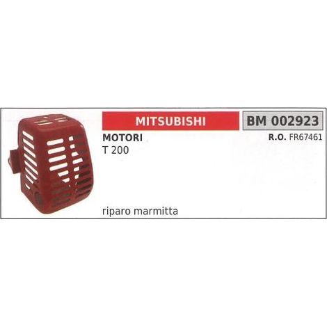 MITSUBISHI Schalldämpferschutz MITSUBISHI Trimmer T 200 002923