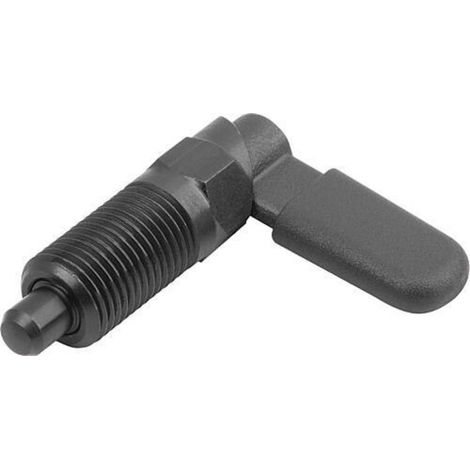 KIPP Sperrriegel M10x1 D=6 SW10 Form C Kappe ohne Mutter (1/3)