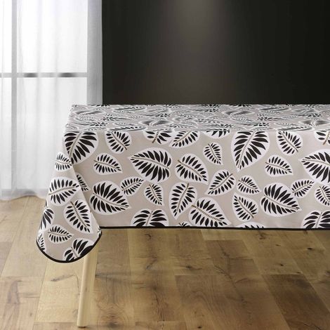 Nappe rectangulaire 150x240 cm Alma noir (1/4)