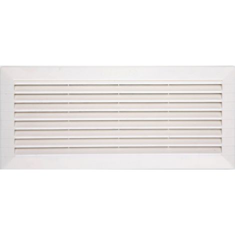 Rejilla de ventilación de ABS natural, L.13,5 x L.30,4 cm Centrale Brico