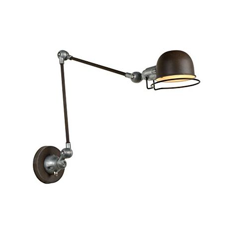 Applique Lucide Honore bronzo/argento E14 40W metallo (1/4)