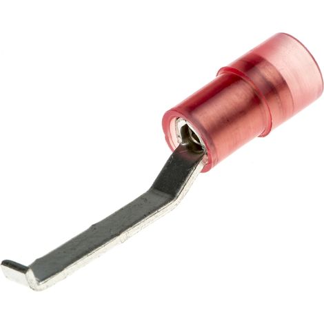 Cosse à sertir type languette, 3mm x 0.75mm, Rouge 16AWG 1.5mm² 22AWG 0.5mm² Non-Enveloppé