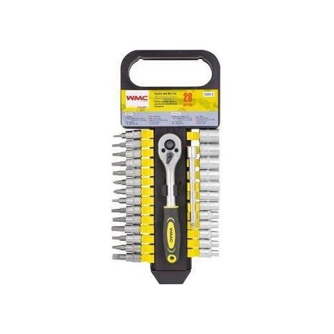 Clés et douilles wmc-tools 28 pièces durables inclus