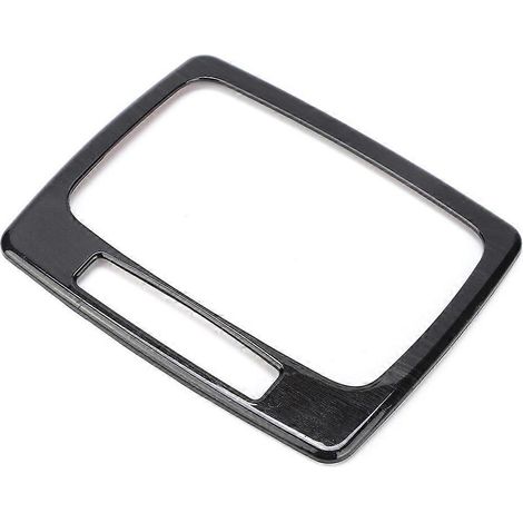 Baguette de finition autour du levier de vitesses compatible avec Mercedes-Benz Classe C W204 (2007–2013), en bois noir, G