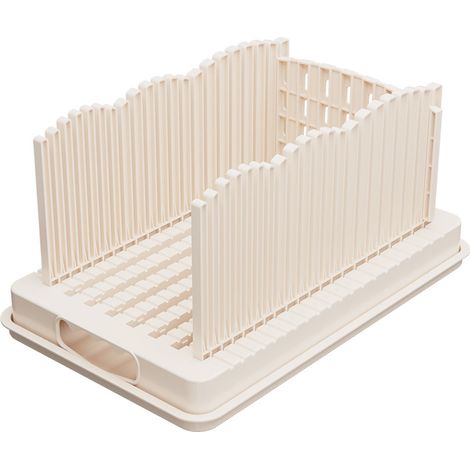 Trancheuse à pain améliorée, machine à sandwich/toast multifonctionnelle, pliable et réglable, poignée manuelle pliable et compacte pour pain toast fait maison (1/4)