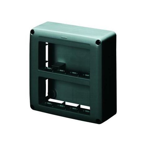 BOÎTE PTE-APP.8P.SYSTEM ANTHRACITE 9016 GEWISS GW27628