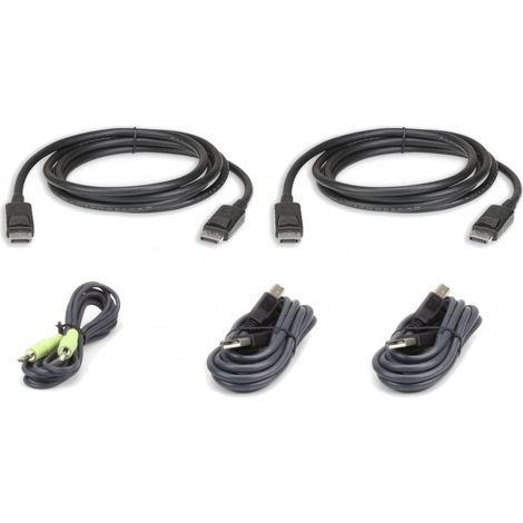 Câble KVM Aten 2L-7D03UDPX5 Noir 3m