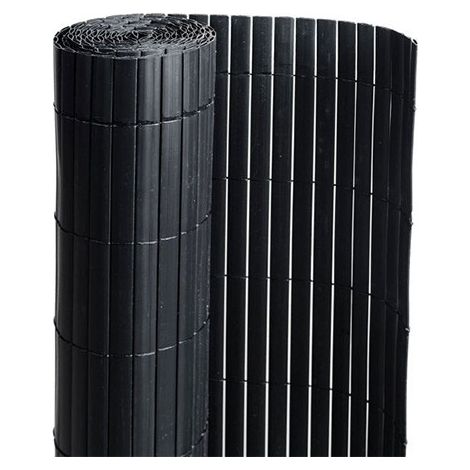 Déstockage canisse en PVC noir H 1.50 x L 3 m