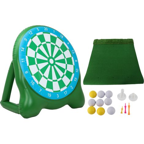 Tapis d’entraînement de golf vert antidérapant et déchirable 120x150cm, gazon synthétique pour frappe et chipping (1/5)