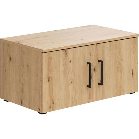 Mömax Aufsatzschrank Multistauraum Eiche Artisan hängend/stehend (1/5)