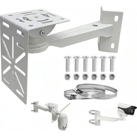 Support de d'angle Caméra Extérieure Polyvalent, Support de Caméra d'angle pour Surveillance Extérieure, pour Une Surveillance Efficace (1/5)