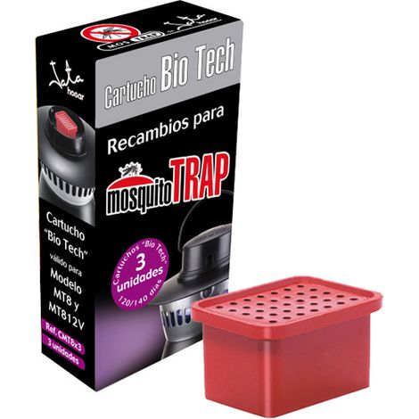 Blister de 3 recharges anti-moustiques « Bio Tech » pour modèles « MT8 » et « MT812V »