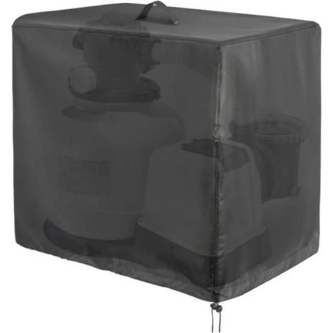 Housse Pompe Piscine - Tissu Oxford Impermeable - Pour Pompe Filtre a Sable - Grand (1/5)