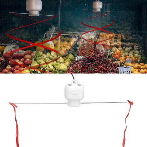 【Ventilador repelente de mosquitos】Ventilador colgante silencioso con 6 accesorios de ABS – Dispositivo duradero para cocina, barbacoa, picnic y restaurante (1/5)