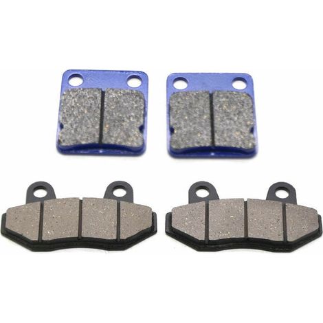 Pastillas de freno delanteras y traseras para motocicleta, kit de frenos, repuesto para motocross de 50, 90, 110, 125, 140, 150 y 160 cc, color gris. (1/5)