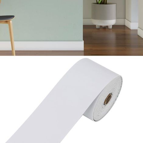 Plinthe autocollante  10 cm x 5 m - PVC - Imperméable - Adhésive (1/5)