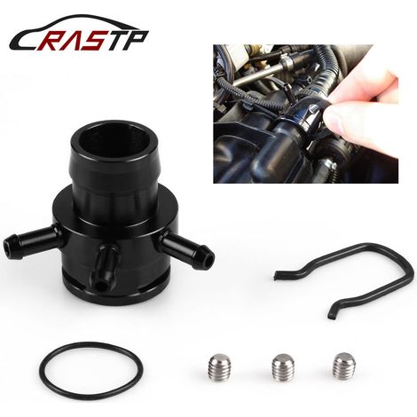 Vakuum-Adapter-T-Stück für Volkswagen Golf CC, Scirocco, Audi EA888 Doppelmotor EA113 – Titan (1/4)