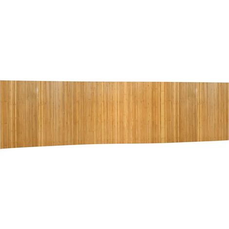 Cloison de séparation naturel largeur 800 cm hauteur 165 cm bambou (1/5)
