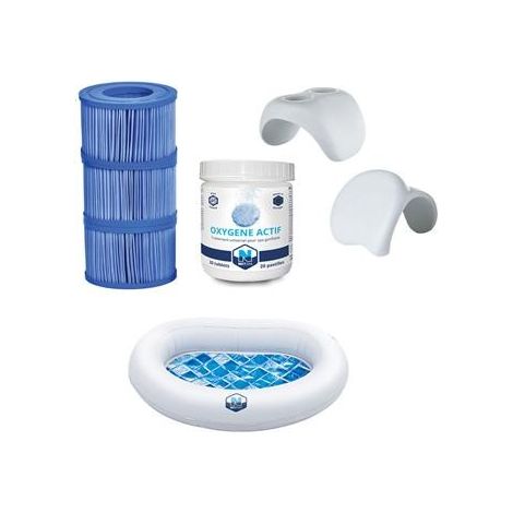 Pack spa tout-en-un : filtration, oxygène actif, confort et hygiène