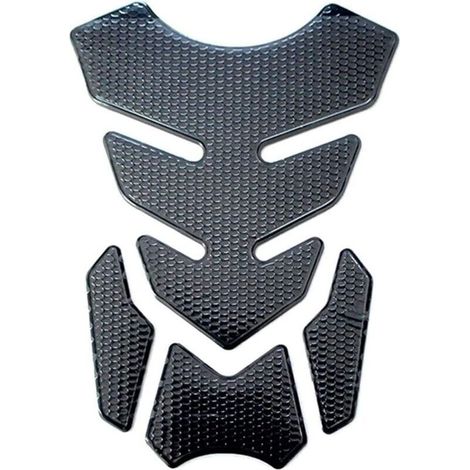 Protège réservoir Protection réservoir Moto Carbone Autocollant Sport de Protection Autocollant de réservoir Tampon de réservoir de gaz de réservoir de Moto 3D pour réservoirs de Moto