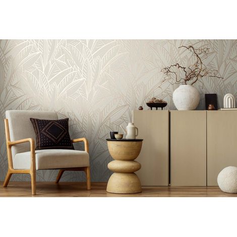 Papier peint Art Déco Gris French Affair A.S. Création (1/4)