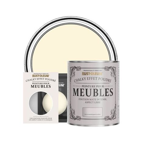Peinture pour Meubles Chalky - Crème Fouettée (1/2)
