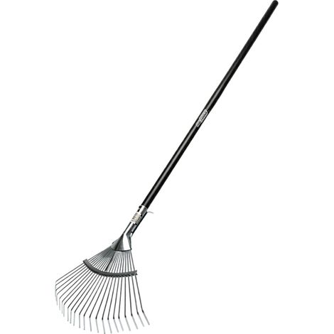 Gartengerät awtools grabie wachlarzowe oprawne 22-zębne verstellbare Breite ergonomischer Griff (1/2)