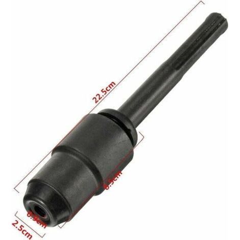 SDS Max to SDS Plus Quick Chuck Drill Adapter (1/4)