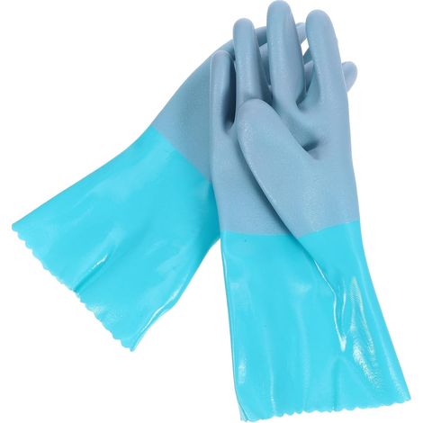 Schnittfeste Gummihandschuhe für Fischreinigung und