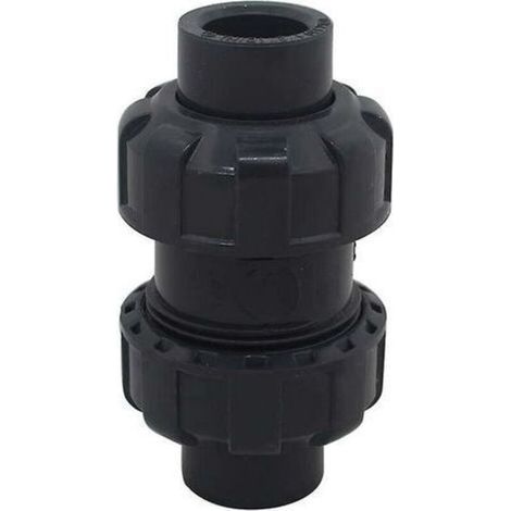 Clapet anti retour a boule 20 25 32 40 50 63mm clapet piscine clapet antiretour anti refoulement pvc vanne soupape anti retour (Diamètre intérieur 50mm) (1/4)