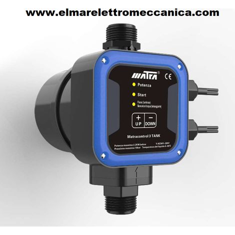 Presscontrol MATRACONTROL 3 TANK Pressostato Digitale Regolabile 3 HP 2.2 Kw