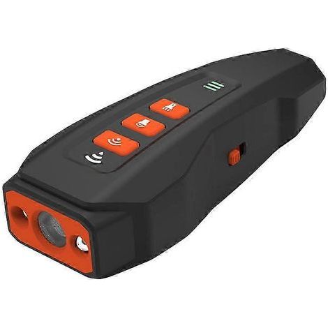 BarkGuard Pro, dispositif anti-aboiements ultrasonique pour chiens - Portée de 7,6 m, rechargeable par USB-C, jouet laser LED clignotant - Stoppe les aboiements excessifs (105 g, noir) (1/4)