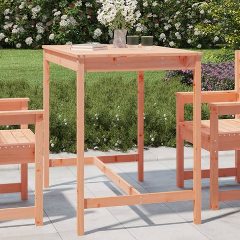 Table de jardin,Table meuble de Balcon,Table d'extérieur 121x82,5x110 cm bois massif de douglas -30778 (1/5)
