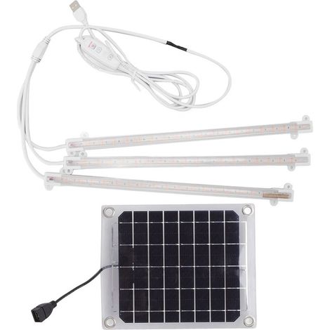 Lampe horticole solaire - 30W (3 tubes)-Online Store (1/5)
