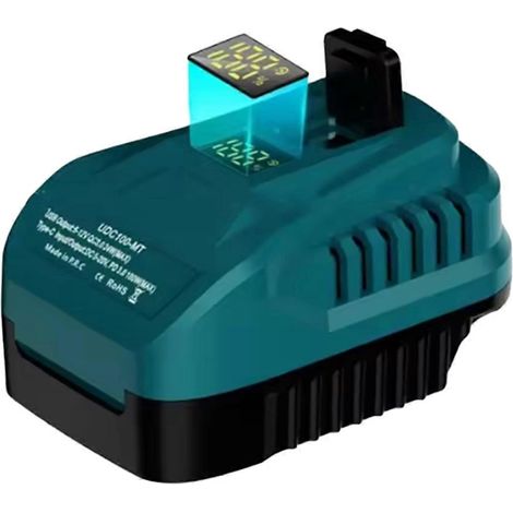 2-in-1-Adapter/Konverter für 18V 100W Lithium-Ionen-Akku