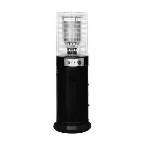 STUFA GAS GPL SHORT ROUND PATIO + RUOTE DOMUS