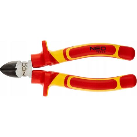 Pince coupante latérale 160 mm 1000 V, acier au chrome-vapeur, polie (1/5)