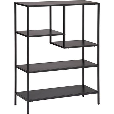 Scaffale gota in metallo nero 75x100cm - Atmosphera créateur d'intérieur (1/4)