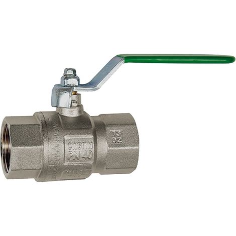 Riegler Trinkwasser-Kugelhahn, Handhebel, IG/IG, MS verchromt, Rp 1/4 (1/2)