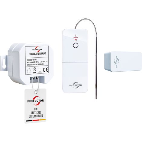 PROTECTOR Thermo ASK 6030, contr. évac. air radio, émetteur cinétique, version encastrée (1/5)