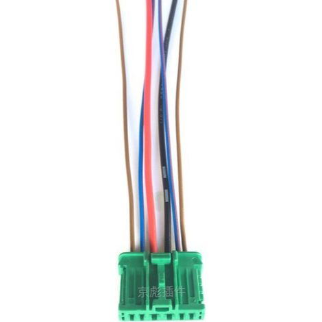 JAC Ruiying heater fan resistor, blower resistor, heater control resistor, Valeo 8-pin plug wiring harness (1/3)