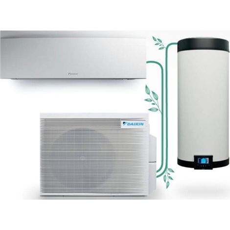 Daikin Sistema Multi+ con Serbatoio A.C.S. 120L EKHWET120BV3 + MultiSplit 4MWXM52A(9) Inverter Wi-Fi Optional Classe A+++