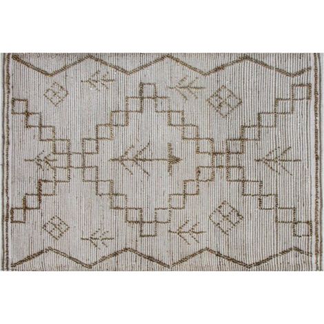 VIVARAISE - Tapis Altona en chanvre et laine - 120 x 180 cm