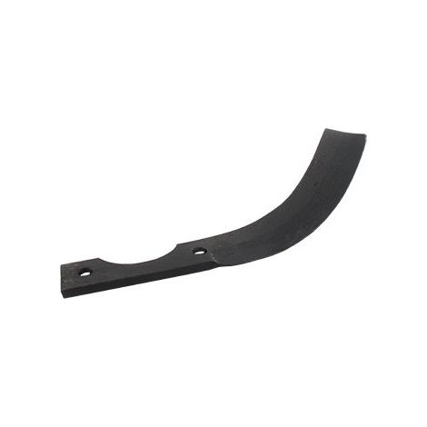Cuchillo de fresa recto para motocultor adaptable a modelos Honda F400 80, F400/80 - L: 200mm, diámetro de agujero ø 9mm, distancia entre agujeros 70mm.