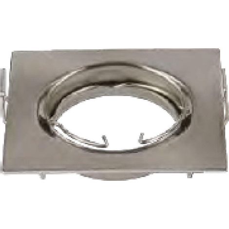Mcair porta lampada orientabile quadrato satinato ioportlampqsa